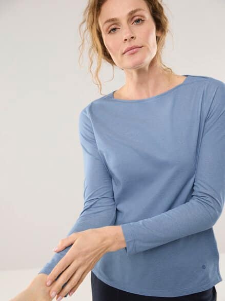 Wärmendes Shirt Smokey Blue
