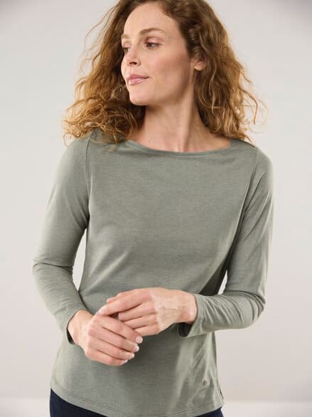 Wärmendes Shirt Oliv