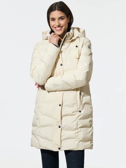 Aquastop Steppmantel 3D Creme Aquastop Steppmantel 3D Creme