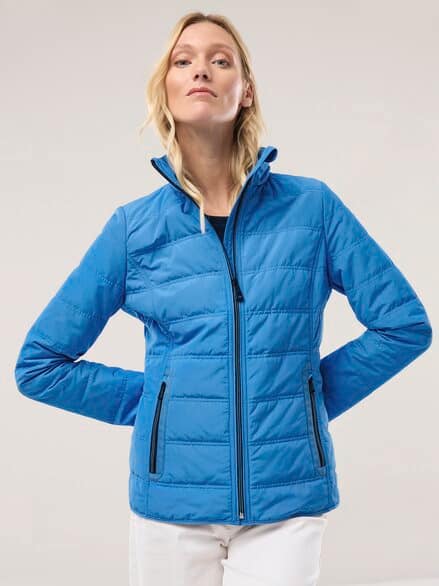 Leichte Steppjacke Meerblau