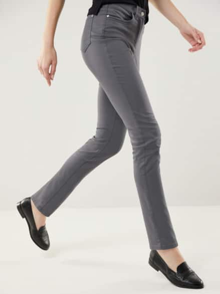 Extraglatt Baumwollhose Slim Fit Anthrazit Extraglatt Baumwollhose Slim Fit Anthrazit