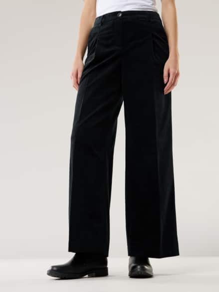 Premium Marlene Cordhose Schwarz Premium Marlene Cordhose Schwarz