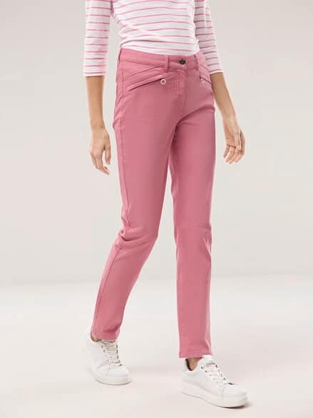 Powerstretch-Baumwollhose Rosenholz