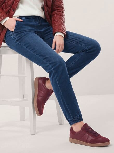 Jogger Jeans Blue Stoned