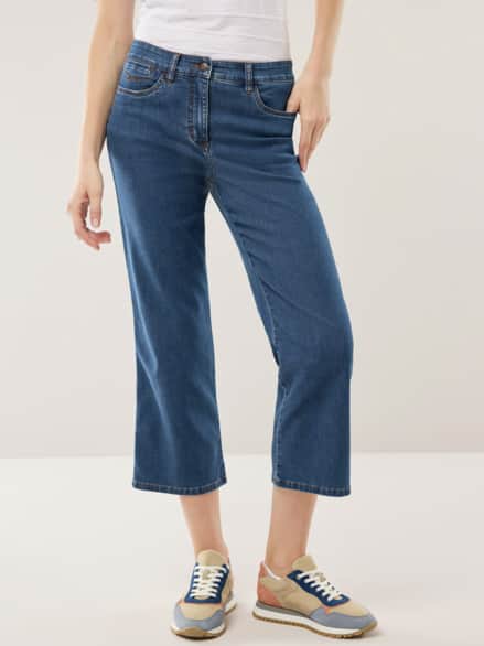 Light Denim Culotte Blue Stoned Light Denim Culotte Blue Stoned