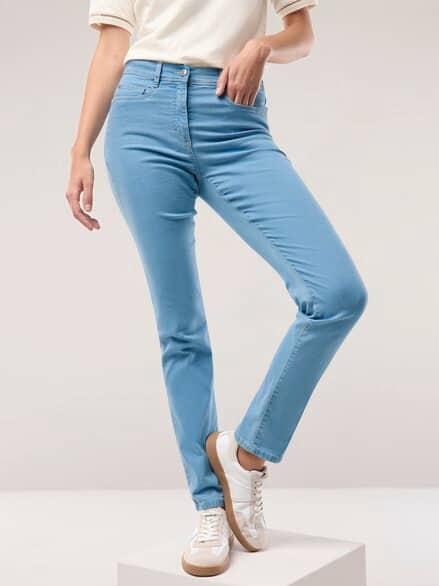 Yoga-Jeans Ultrastretch Light Blue