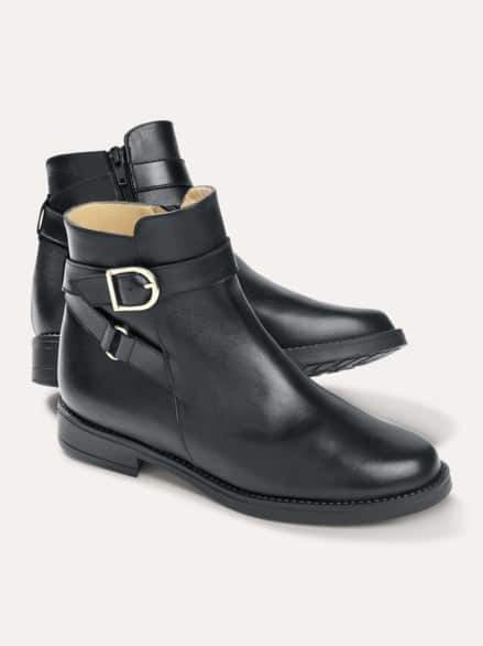 Soft Stiefelette Schwarz