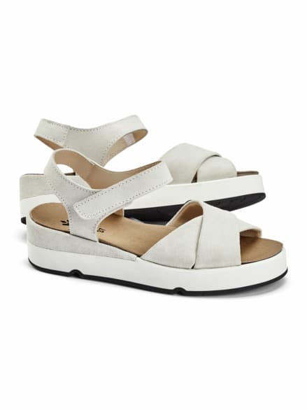 Kreuzriemen Sandale Weiß Kreuzriemen Sandale Weiß