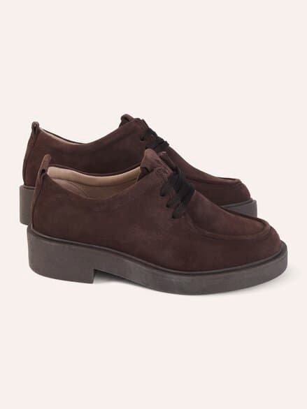 Veloursleder Mokassin Braun Veloursleder Mokassin Braun