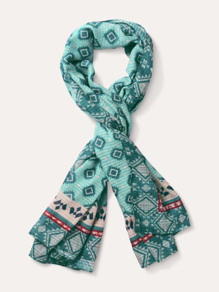 Tuch Minimal Flaschengrün