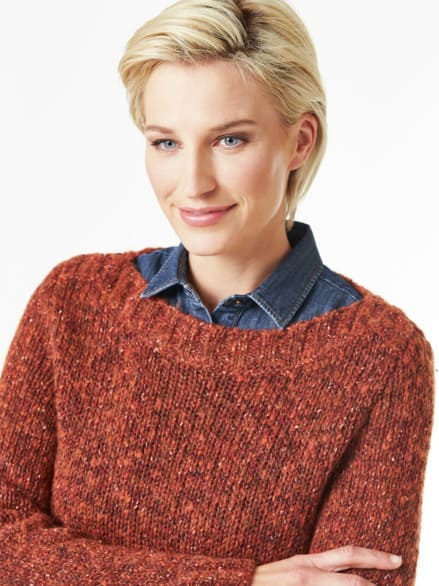 Bluseneinsatz Jeansblau Bluseneinsatz Jeansblau