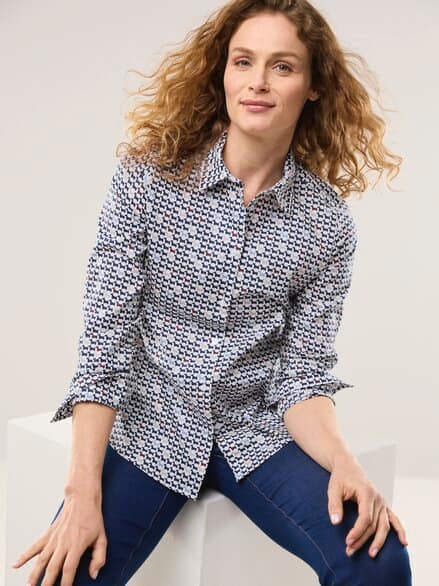 Extraglatt-Hemdbluse Everyday 2.0 Scotch Multicolor