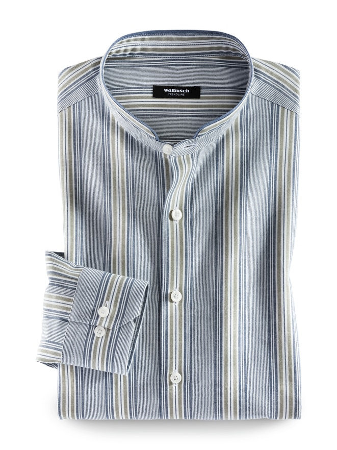 Stehkragen Havanna-Shirt Stehkragen Havanna-Shirt