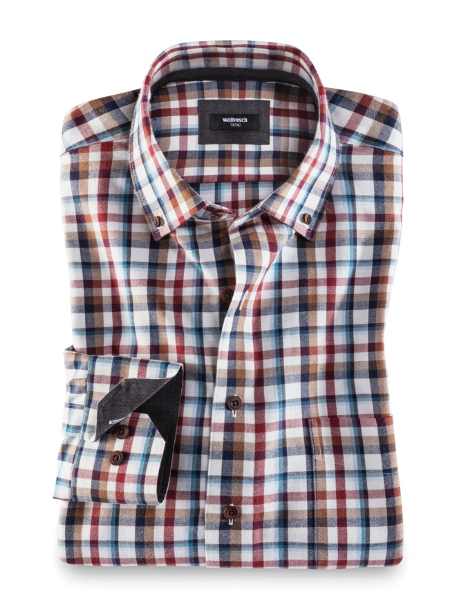 Flanell-Hemd Cashmere-Blend Flanell-Hemd Cashmere-Blend