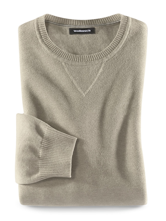 Reiskorn-Pullover Cottonblend Reiskorn-Pullover Cottonblend