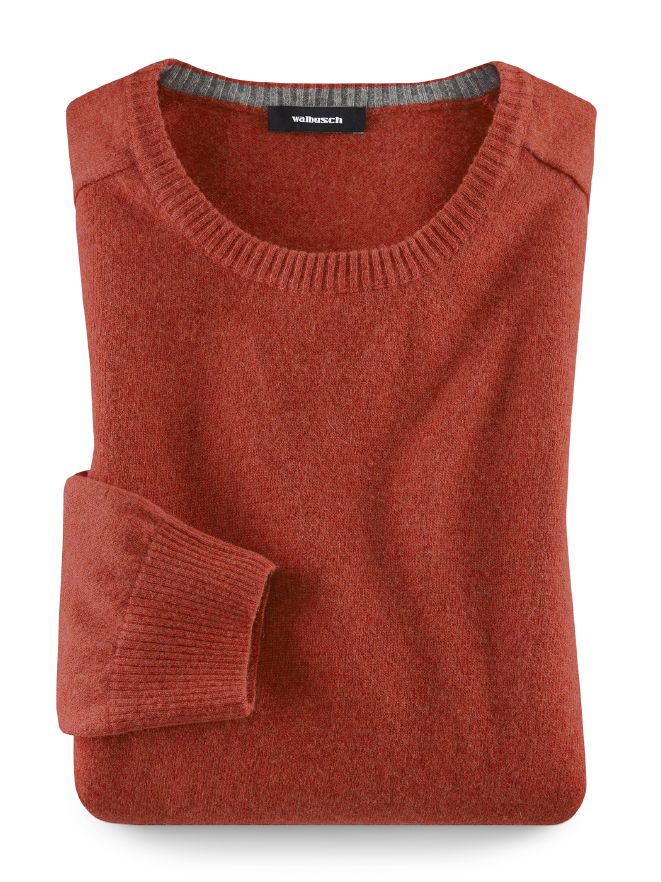 Lambswool Rundhals-Pullover Lambswool Rundhals-Pullover