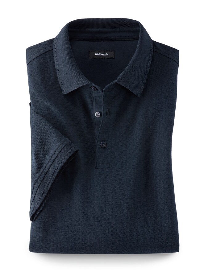 Jacquard-Polo 3D Struktur Jacquard-Polo 3D Struktur