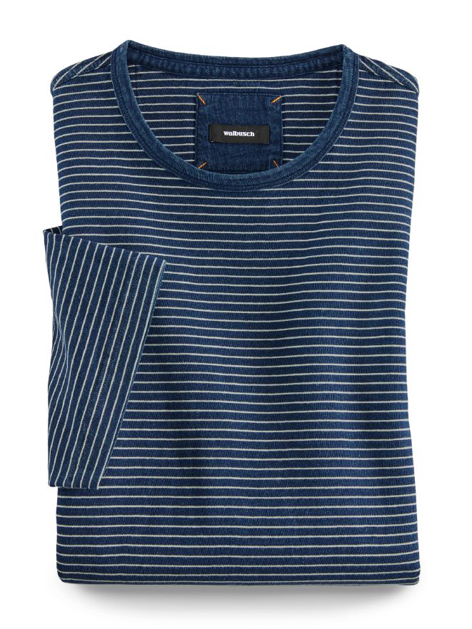 Streifenshirt Indigo Streifenshirt Indigo