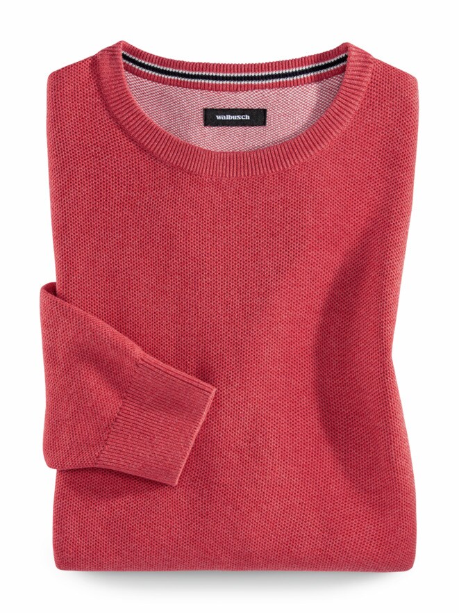 Struktur-Pullover Soft Cotton Struktur-Pullover Soft Cotton