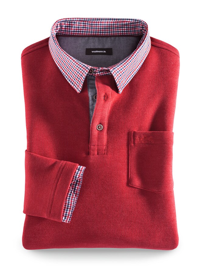 Hemd-Pullover 2 in 1 Hemd-Pullover 2 in 1