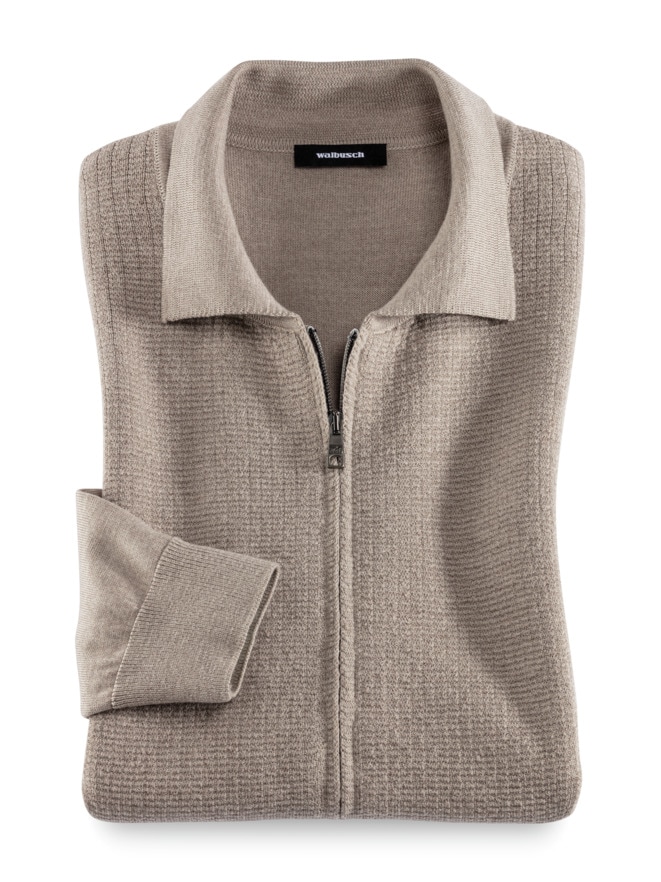 Premium Merino Strickjacke Premium Merino Strickjacke