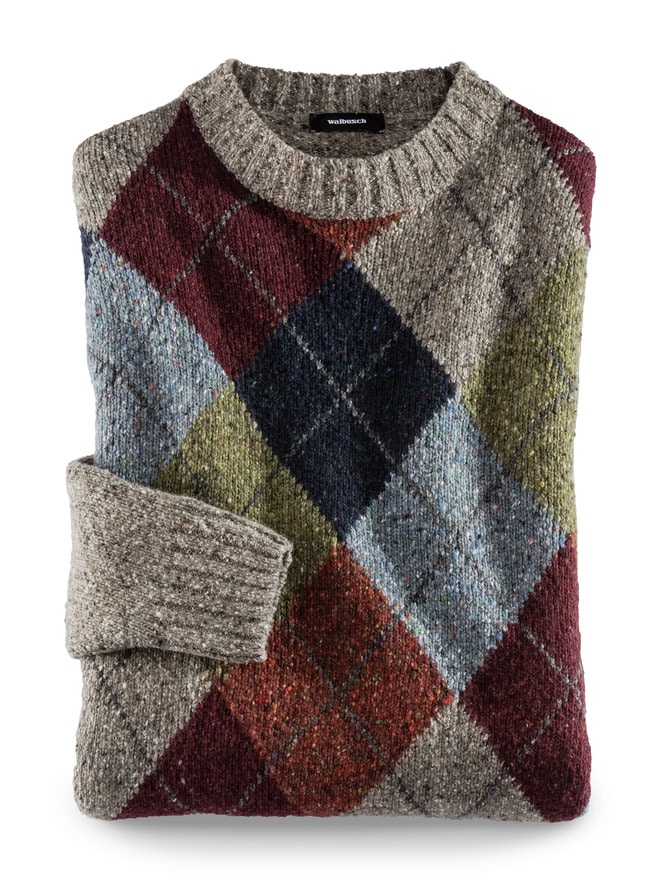 Donegal Rauten-Pullover Donegal Rauten-Pullover