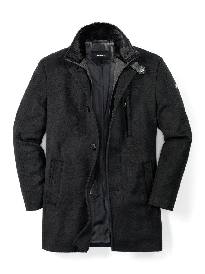 Woll-Cashmere Kurzmantel Woll-Cashmere Kurzmantel