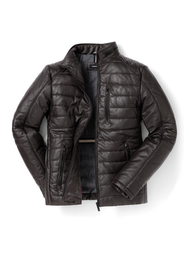 Nappaleder Steppjacke Nappaleder Steppjacke