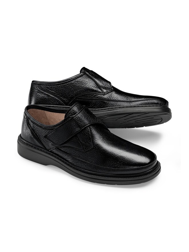Hirschleder Klettschuh Hirschleder Klettschuh