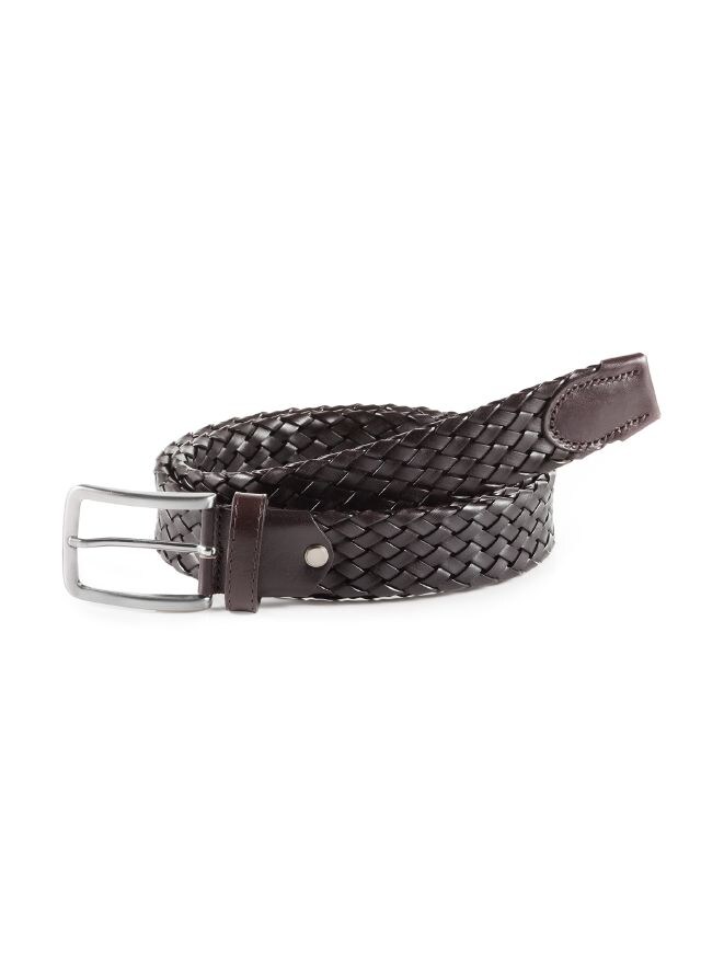 Leder-Flechtgürtel Leder-Flechtgürtel