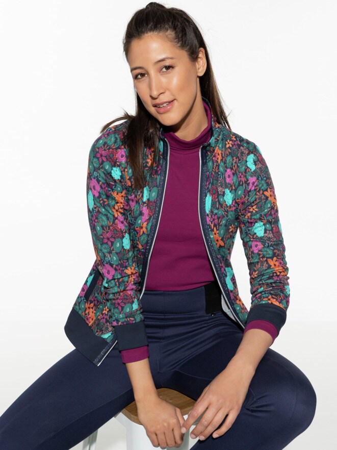 Freizeitjacke Baumwollstretch