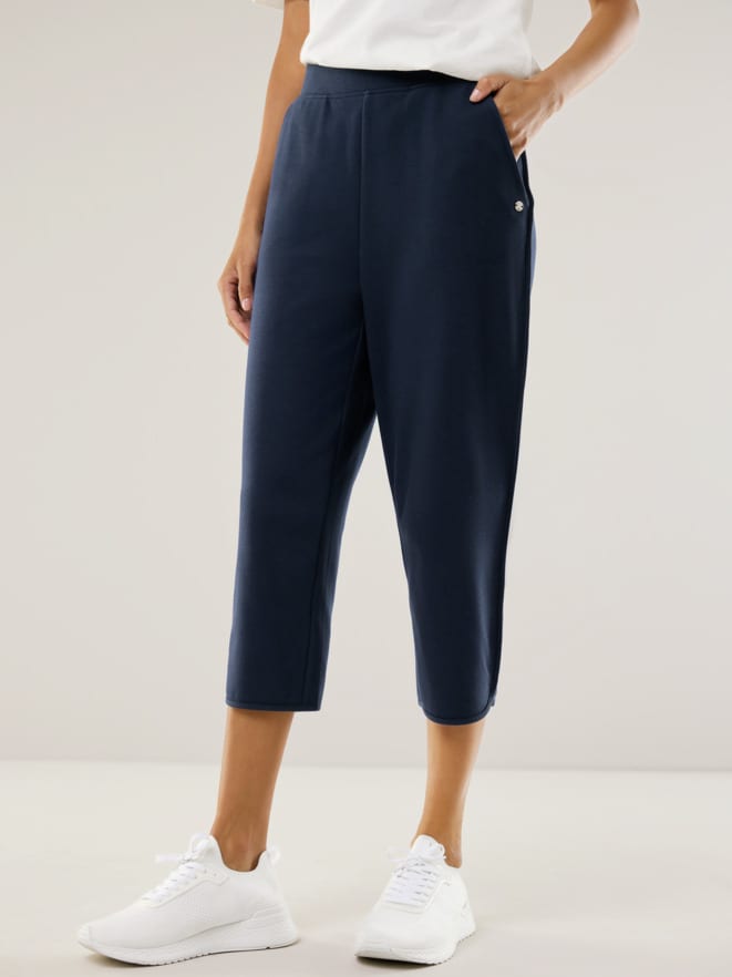 Baumwollstretch Caprihose