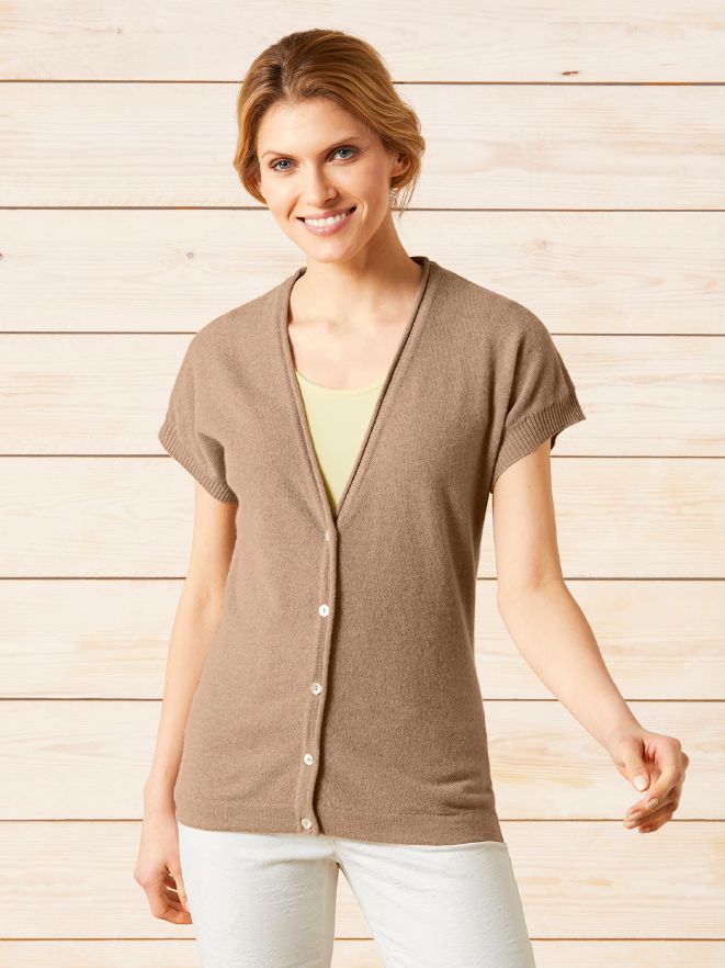 Lambswool-Weste Lambswool-Weste