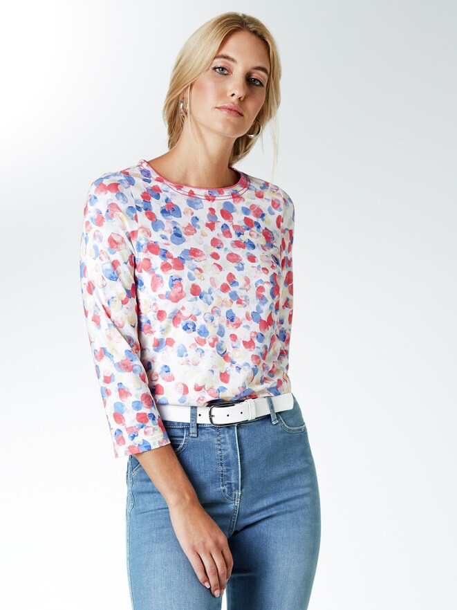 Shirt Aquarelltupfen Shirt Aquarelltupfen