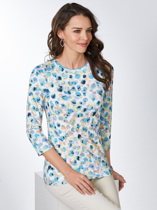 Shirt Aquarelltupfen Shirt Aquarelltupfen