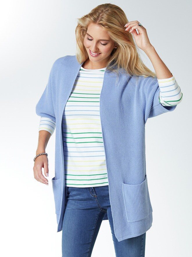 Kombi-Strickjacke Kombi-Strickjacke