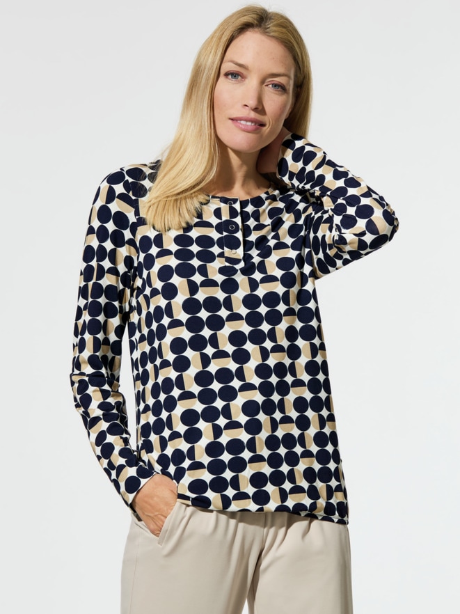 Blousonshirt Modern Dot