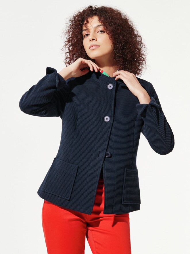Ottoman-Jersey-Blazer Ottoman-Jersey-Blazer