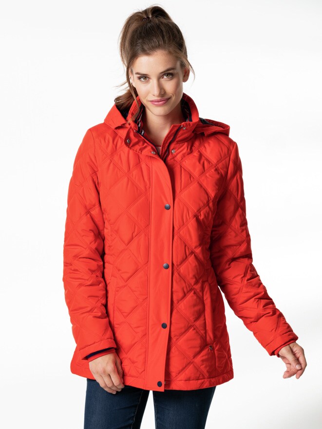 Steppjacke Rippenstrick Steppjacke Rippenstrick