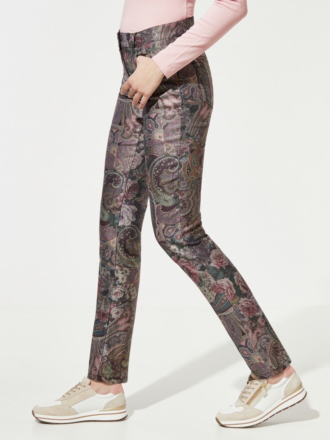 Baumwoll-Druckhose Flowers Baumwoll-Druckhose Flowers