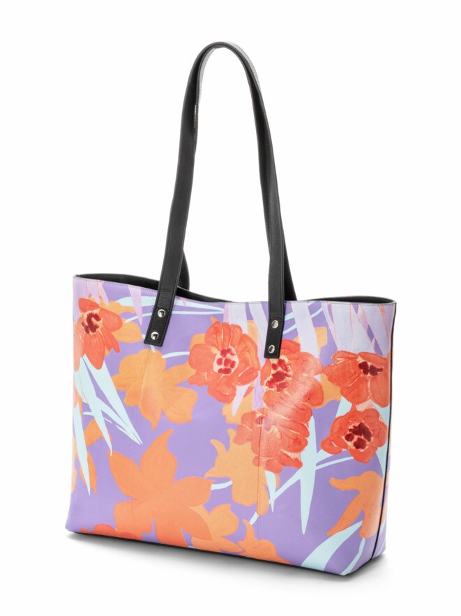 Leder Shopper