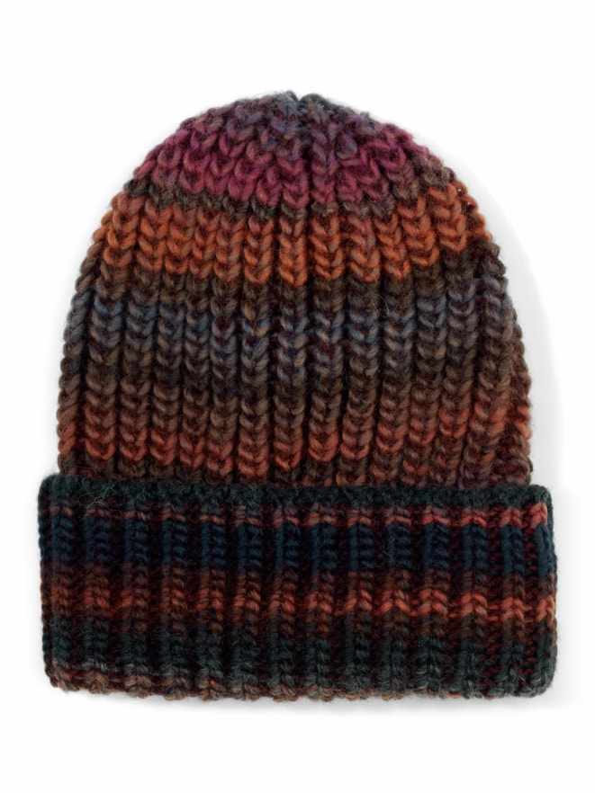 Multicolor Strickmütze