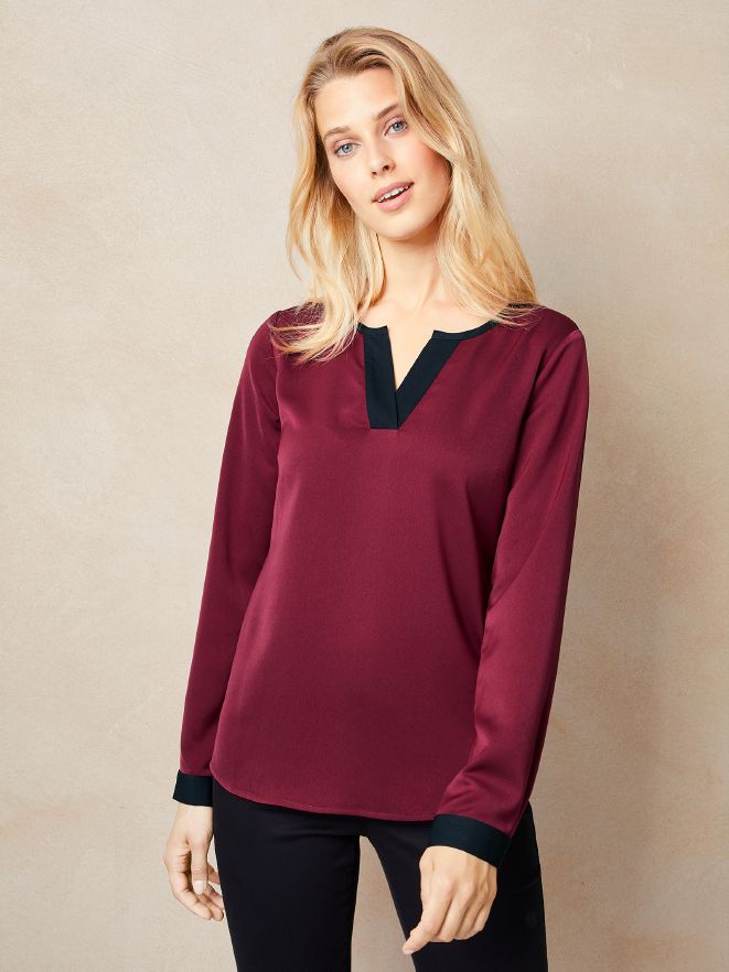 Shirtbluse Shogun Colorblocking Shirtbluse Shogun Colorblocking