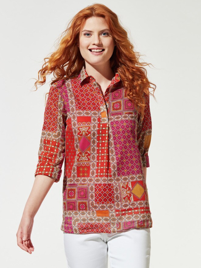 Patchwork Shirtbluse Patchwork Shirtbluse
