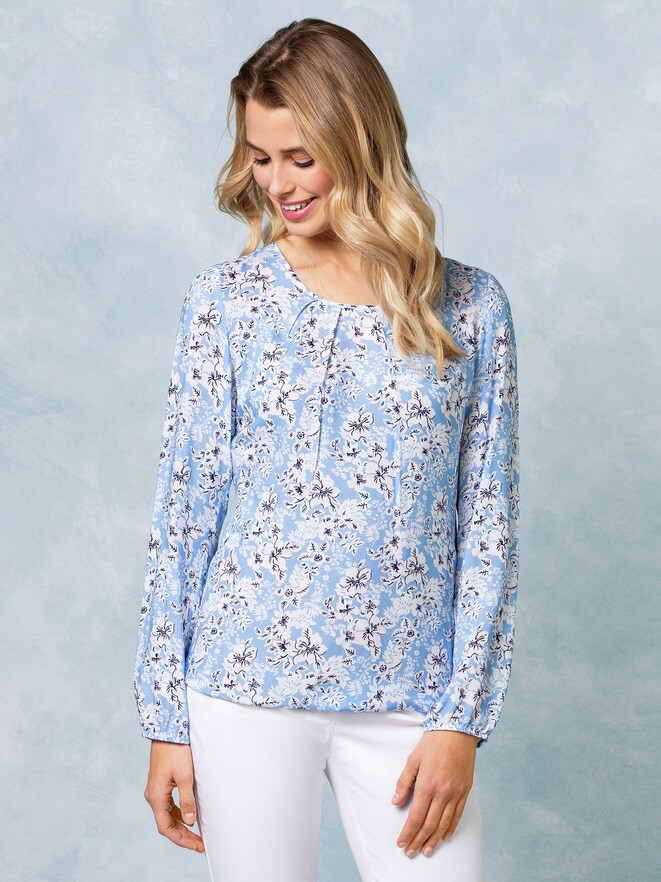 Blouson Shirtbluse Blouson Shirtbluse