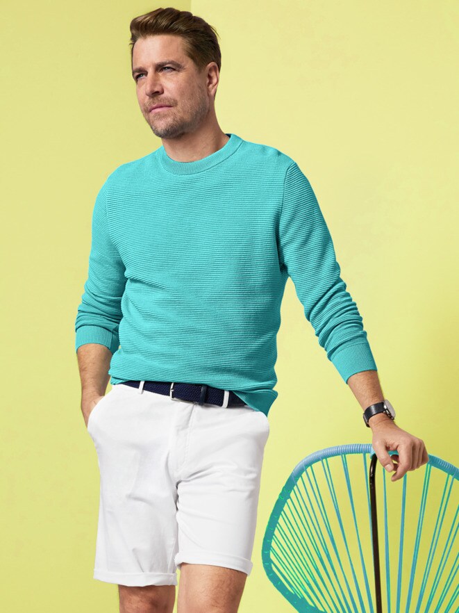 Outfit Rundhals-Pullover Ottoman Outfit Rundhals-Pullover Ottoman