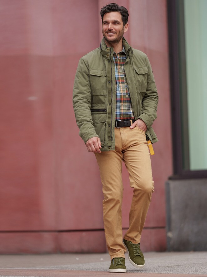 Outfit Multipocket Langjacke Outfit Multipocket Langjacke