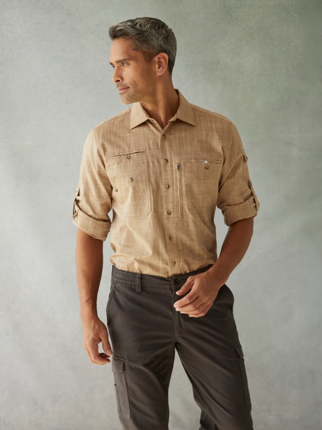 Outfit 10-Taschen-Safarihemd