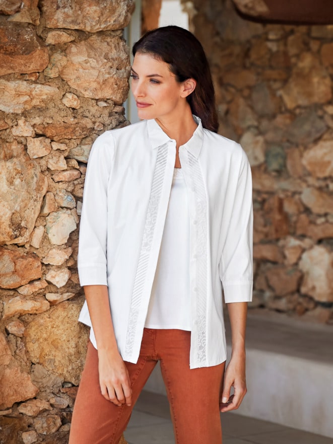 Outfit Extra Bequem Blusen Twinset