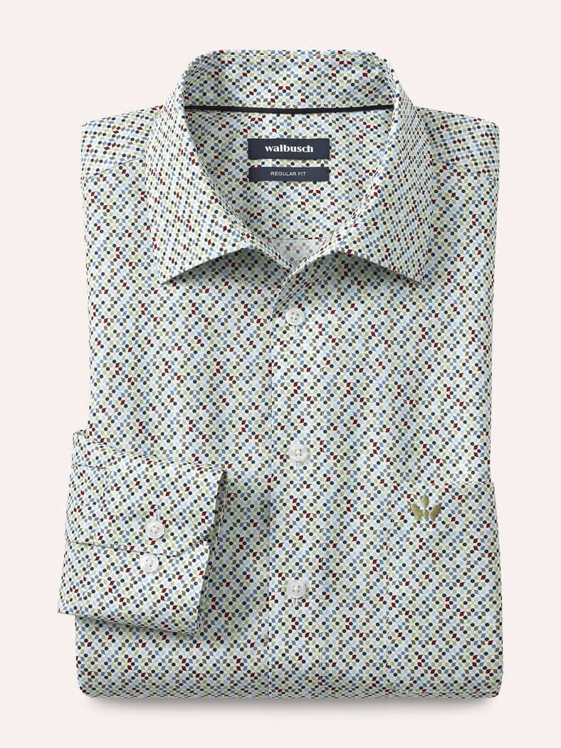 Extraglatt-Hemd Minimal Druck